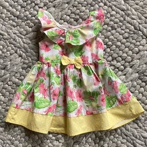Adorable, Nanette Baby floral ruffled dress
